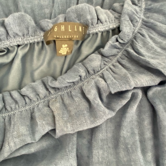 Blue summer dress - Picture 2 of 3